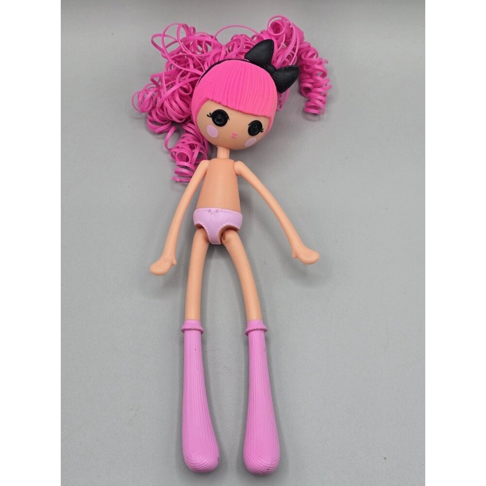 LALALOOPSY GIRLS CRUMBS Sugar Cookie Pink Hair Doll 10 inch 2014 MG